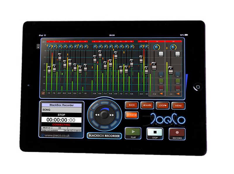 The free iPad control app adds high-res metering and fast access to all the units controls and functions