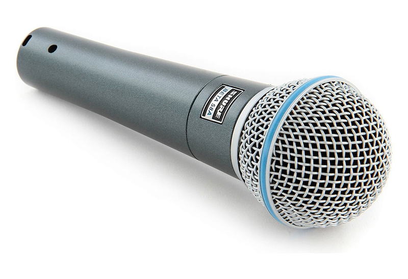 The neodymium magnet structure in the Shure Beta 58a results in a much hotter output than the conventional model SM58.