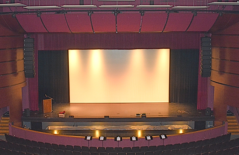 The Hemmens Cultural Center features Nexo GEO S12 speakers and a Yamaha CL5 console supplied by Gand Sound