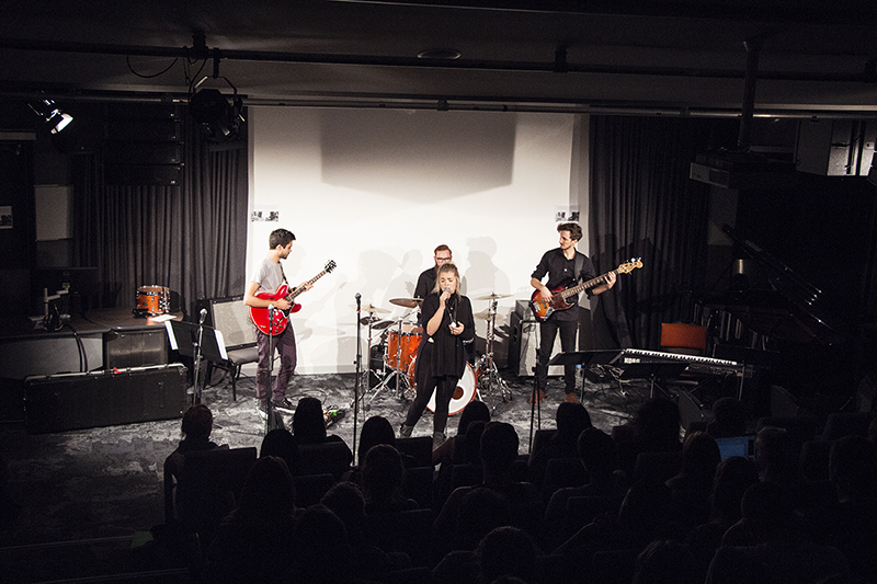 Formerly an Edith Cowan University lecture hall, the 140-capacity space is now home to a VUE Audiotechnik al-4 line array system.