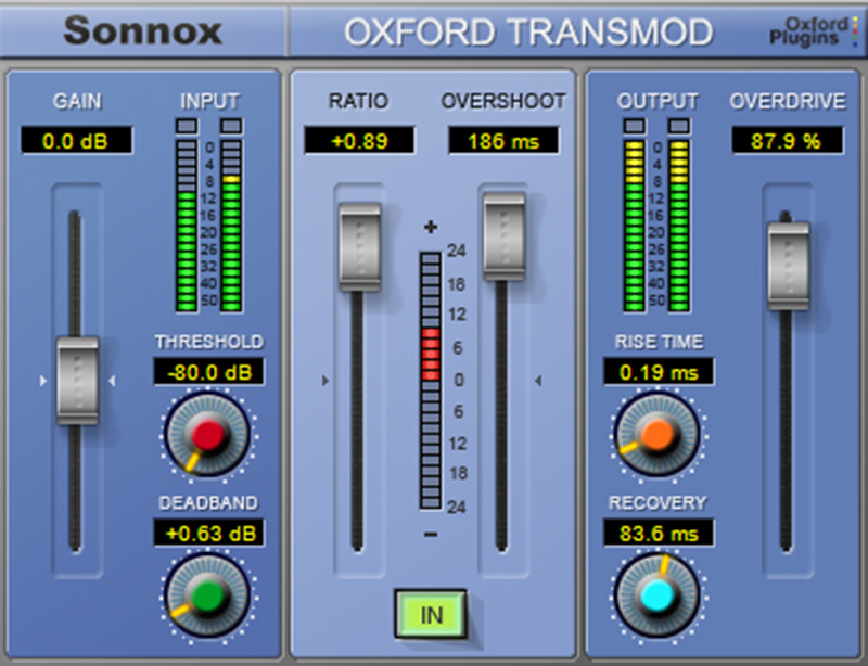 Oxford TransMod is part of the Sonnox LIVE bundle.