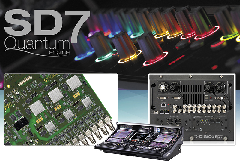 DiGiCo’s Quantum 7 expands the SD7 to 600+ channels.