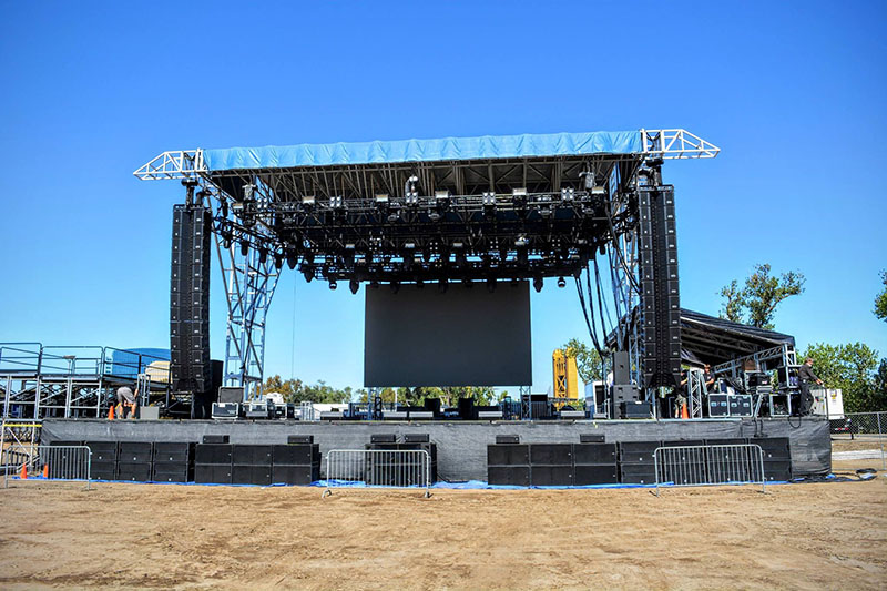 Spider Ranch's setup for the 2015 TBD Festival in Sacramento, CA.