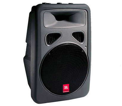 JBL’s EON15P+ was a radical design in 1995.