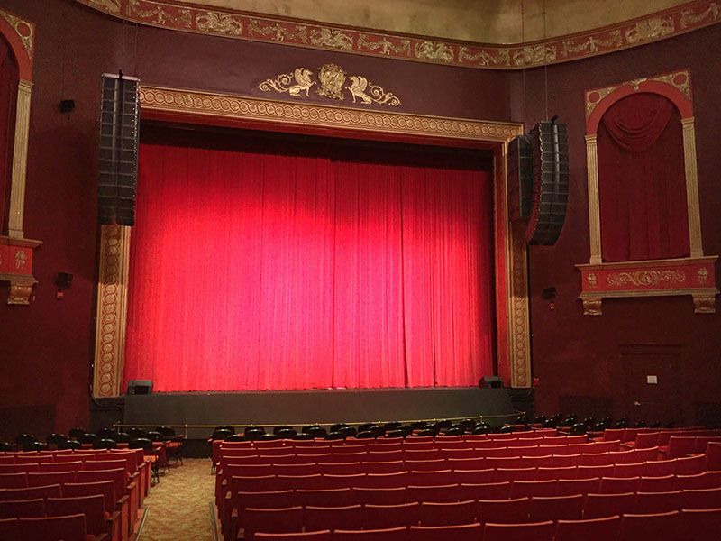 The Bergen Performing Arts Center upgraded with an L-Acoustics Kara system installed by Boulevard Pro. Photo by Chris Marksbury