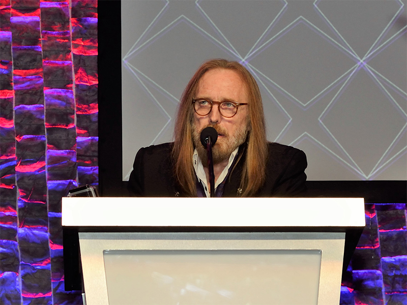 Tom Petty at the 2016 Parnelli Awards