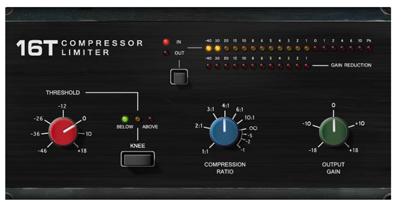 Part of the dLive’s ‘DEEP’ offerings is this familiar-looking compressor plug-in - one of several modeled dynamics available on every channel.