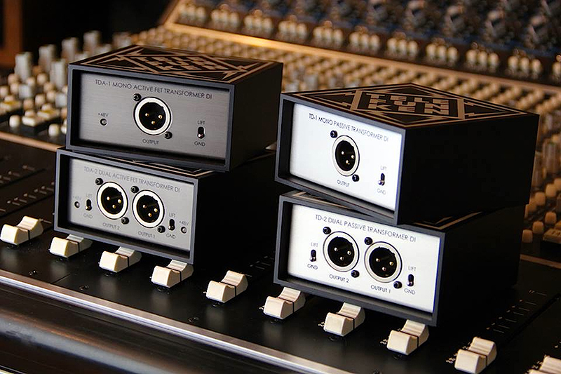 Telefunken active and passive direct boxes