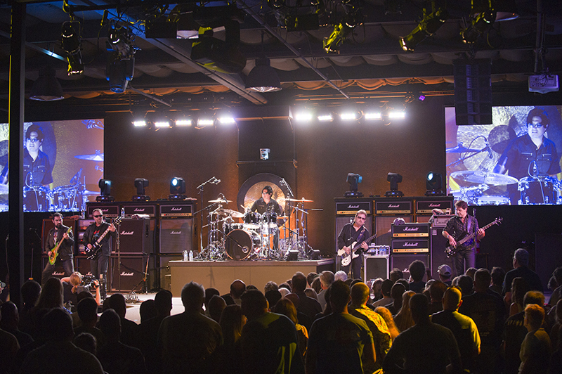 Blue Oyster Cult rocks the stage at a recent show. Photo by Pat Johnson