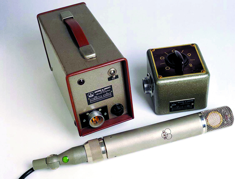 AKG’s tube C12 condenser was the first mic with remote control of polar patterns.