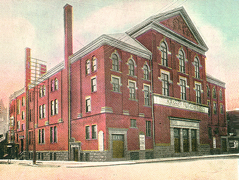 Massey Music Hall, as it looked back in 1910.