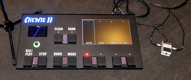 The Chewie II updates Ed Sheeran’s original Chewie Monsta loop pedal.