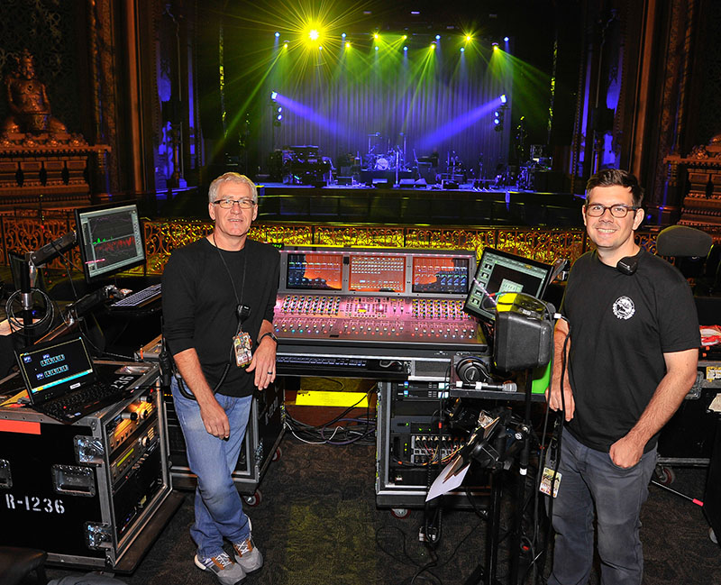 FOH covered the 2016 Mudcrutch tour last year, where FOH engineer Robert Scovill toured with systems engineer Andrew Dowling. Photo by Steve Jennings