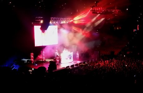 The concert, for University of Wisconsin/Madison students, was held at 17,000-plus-capacity Kohl Center on Oct. 30.
