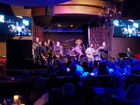 The Vegas-based band members get together on Mondays, their night off from other gigs on the Strip.