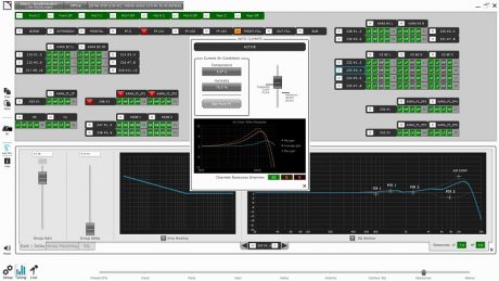 LA Network Manager Autoclimate integrates temperature and humidity data and allows the user to adapt system response to compensate for the change in atmospheric conditions