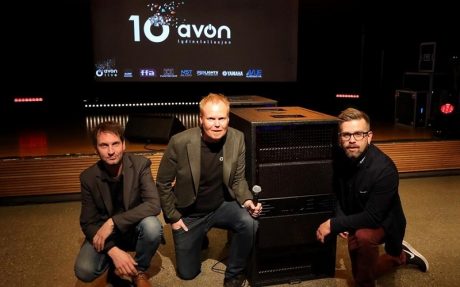For a week the end of last year, the scene at avon in Trondheim Norway looked more like a live music festival than corporate event as VUE’s distributor, installer and live sound company celebrated 10 years in business.