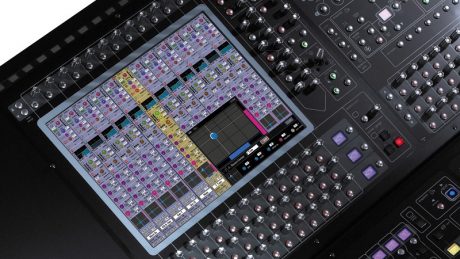 L-ISA’s object-based mixing technology integrated into a DiGiCo SD-Series console’s control surface
