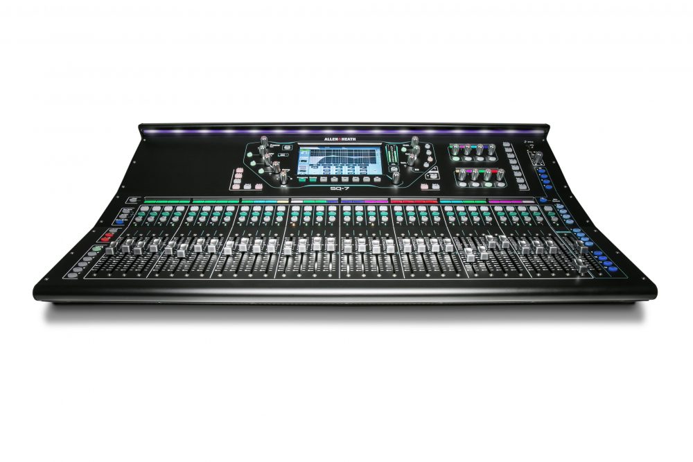 SQ-7 digital mixer.