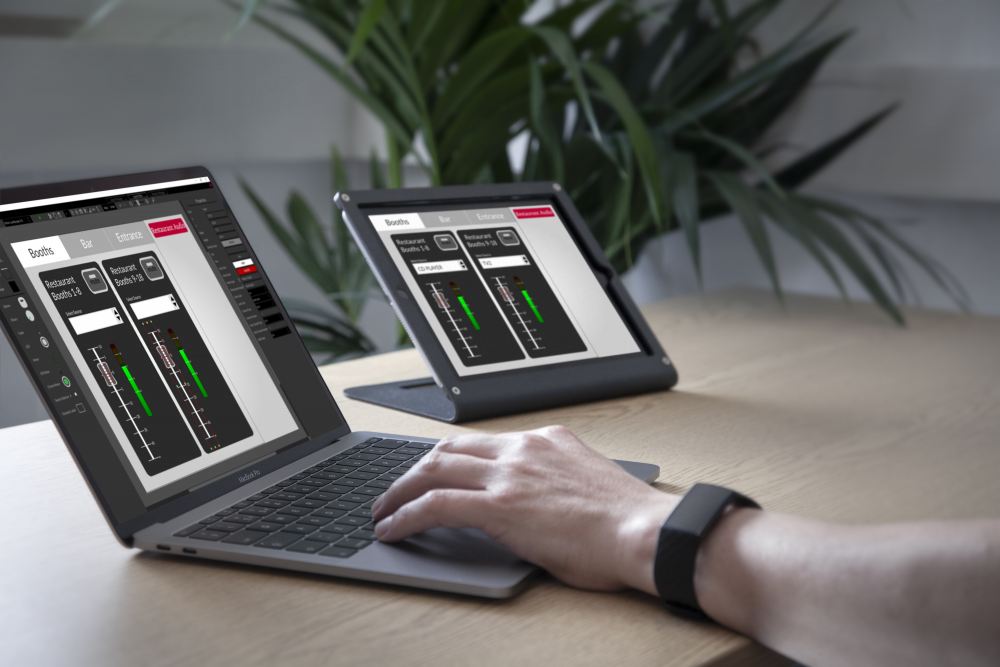 Custom Control editor being used to configure the Custom Control app