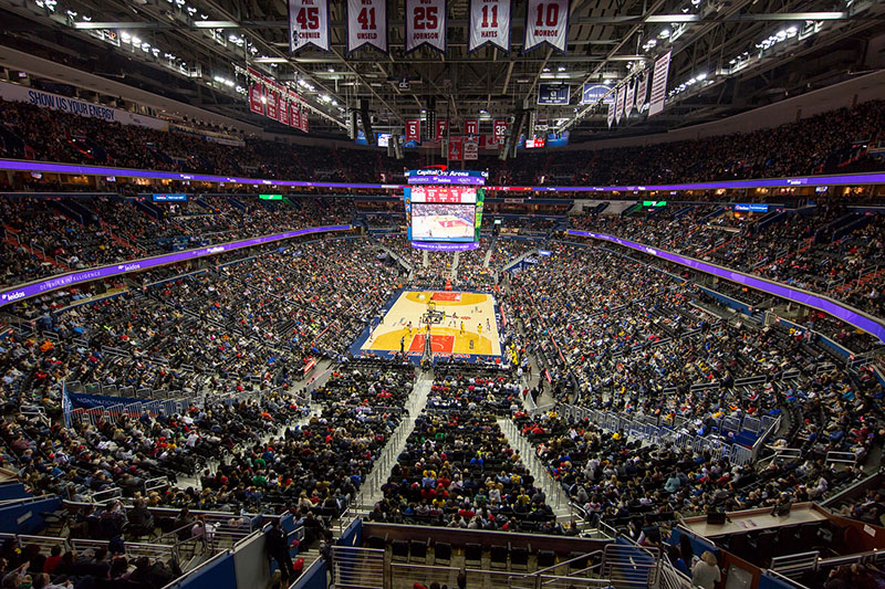 Capital One Arena Upgrades with EAW Adaptive Systems FOH Front of