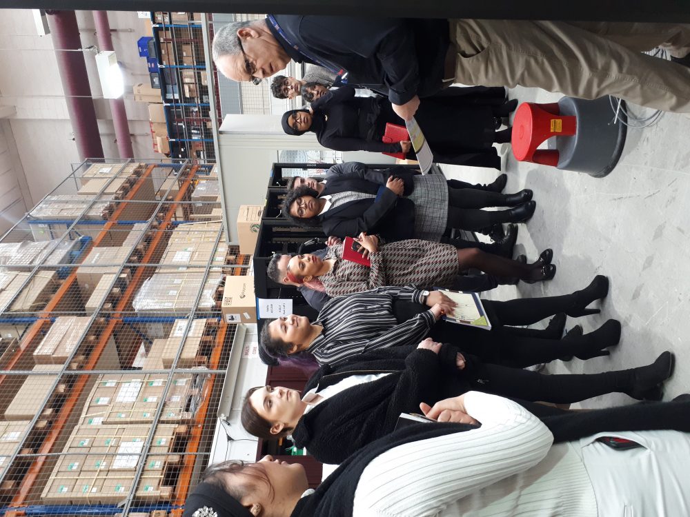 Some 60 students participated forming ten teams of varying sizes. Their real-world case studies concerned Brexit’s Impact on Electrosonic’s regional and global business; Global Service Expansion as Electrosonic grows and enters new markets; and Global Diversity hiring plans for Electrosonic worldwide.
