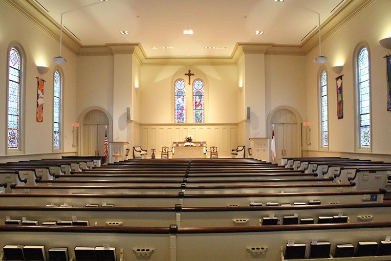 Av Upgrade At Church In Upstate Ny Includes Martin Audio O