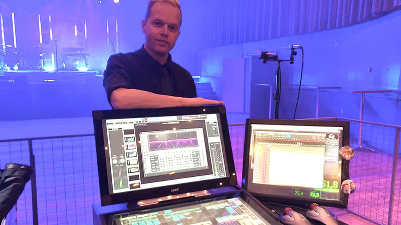 Foh Engineer Mads Mikkelsen Chooses Waves Emotion Lv Live Mixer And