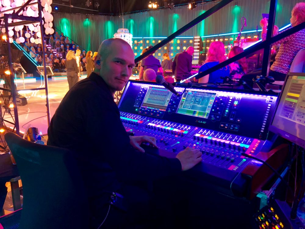 Peter Fredriksson with dLive