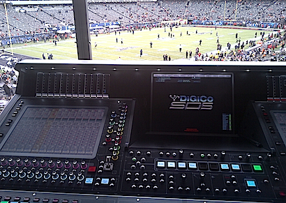 Stadium View from the FOH Position