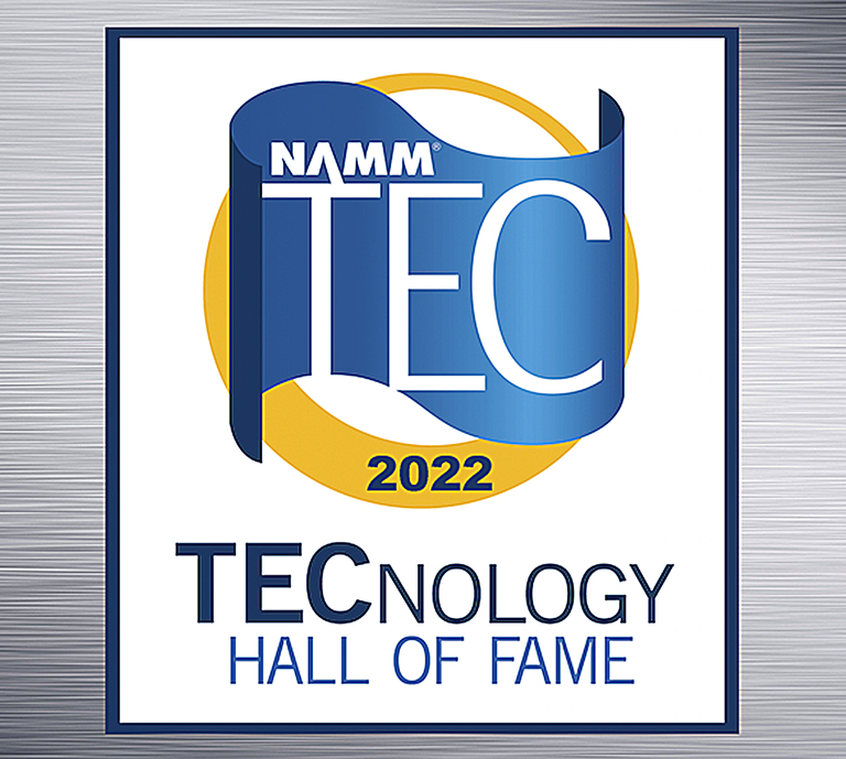 The TECnology Hall of Fame takes place on June 4, 2022 at 11:00 a.m. in the NAMM Member Center inside the Anaheim Convention Center and is open to all NAMM attendees.
