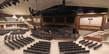 The new Meyer Sound LEOPARD system enhances the church’s worship experience