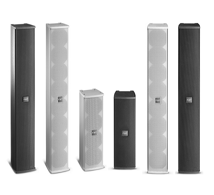 These passive column arrays feature switchable directivity, are offered in black or white finishes and can be used horizontally or vertically.