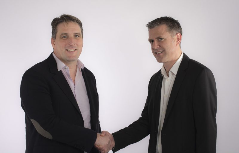 Hervé Guillaume, Managing Director, L-Acoustics (left) and Bertrand Bounoure, President and Commercial Director of HGP and API (right)