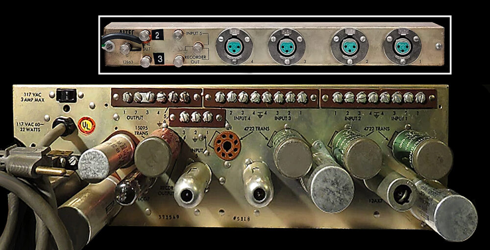 Roots of Pro Audio The Altec 1567A Mixer (1958) FOH Front of House