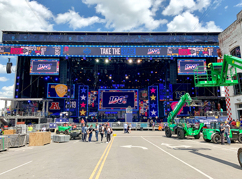 Live From the NFL Draft: ESPN, NFL Media Audio Teams Look To Capture  Nashville Sound