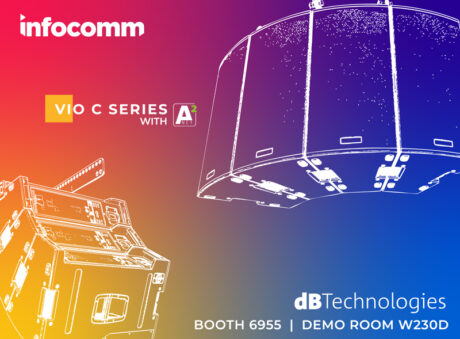 Catch the live demos of the new dBTechnologies A2 Net system in tandem with the VIO C Series. For a deeper dive, visit our dedicated AuroraNet/A2Net Center at the booth.