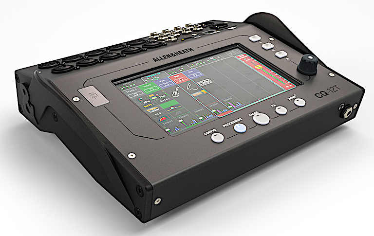 The CQ-12T is the least expensive mixer in the series, yet still sports 96 kHz processing