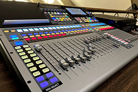 The church's new PreSonus StudioLive 32SX 32-channel digital console