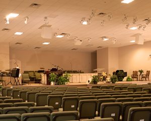 Gospel Temple Worship Center Sanctuary Equipped With Worxaudio Gear 