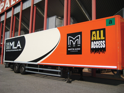 The custom trailer