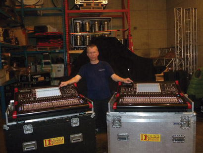 Doug Lyngard of D.L. Sound & Lighting