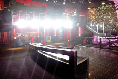 Wonder Land nightclub with RCF gear