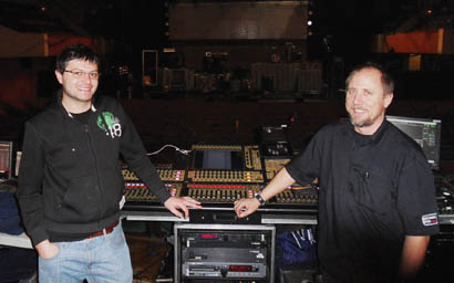From left, Davide Lombardi and Dave Compton