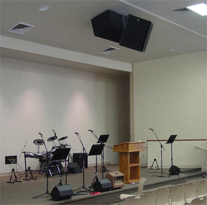 Calvary Chapel High Desert, Hesperia, CA, with Tannoy gear