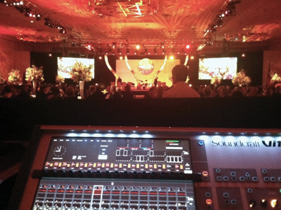 Soundcraft Vi1 used by KM Productions