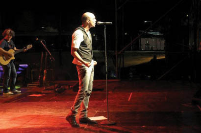 Abel Pintos at the Grupo Slots sponsored event