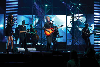 CCMAs supported by Martin Audio wedges. Jim Cuddy photo by Grant W. Martin Photography