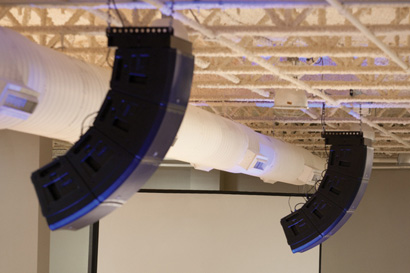 The QSC Audio KLA system at Iglesia Mundo de Fe