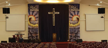 Zion School auditorium